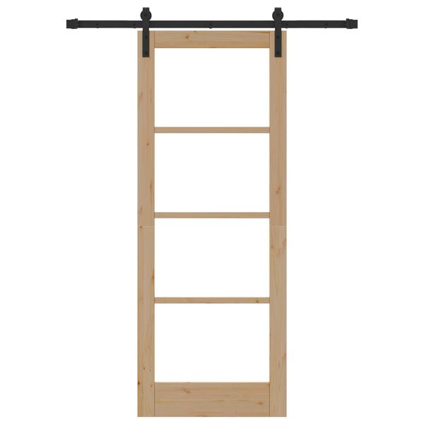 vidaXL Συρόμενη Πόρτα ORKDAL Φυσικό 78 x 202 εκ.
