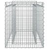 vidaXL &Alpha;&nu;&alpha;&sigma;&eta;&kappa;&omega;&mu;έ&nu;&omicron; &kappa;&rho;&epsilon;&beta;ά&tau;&iota; gabion &Alpha;&sigma;&eta;&mu;ί 50 x 100 x 60 &epsilon;&kappa;