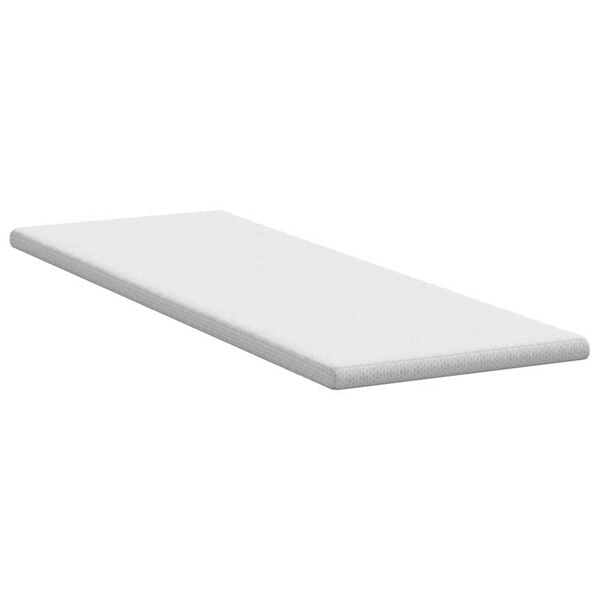 vidaXL Στρώματα Λευκό 70 x 200 cm 100% ύφασμα πολυεστέρα με τζακάρ