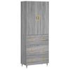 vidaXL &Nu;&tau;&omicron;&upsilon;&lambda;ά&pi;&iota; &Gamma;&kappa;&rho;&iota; Sonoma 69,5 x 34 x 180 &epsilon;&kappa;. &Epsilon;&pi;&epsilon;&xi;&epsilon;&rho;&gamma;&alpha;&sigma;&mu;έ&nu;&omicron; &Xi;ύ&lambda;&omicron;