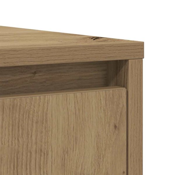 vidaXL Ντουλάπι τεχνίτης Δρυς 85x34x76 εκ. από Επεξεργασμένο Ξύλο