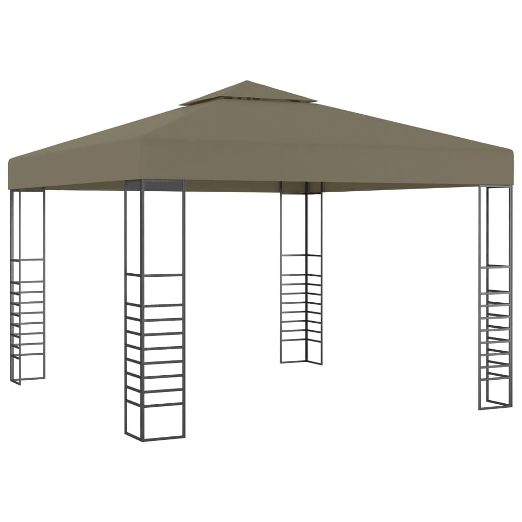 vidaXL Τέντα Εκδηλώσεων Κήπου Taupe 3 x 3 μ. 180 γρ/μ²