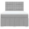 vidaXL &Kappa;&rho;&epsilon;&beta;ά&tau;&iota; Boxspring &mu;&epsilon; &Sigma;&tau;&rho;ώ&mu;&alpha; &Alpha;&nu;&omicron;&iota;&chi;&tau;ό &Gamma;&kappa;&rho;&iota; 140x200 &epsilon;&kappa;. &Upsilon;&phi;&alpha;&sigma;&mu;ά&tau;&iota;&nu;&omicron;