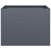 vidaXL Ζαρντινιέρα Ανθρακί 40x40x30 εκ. από Χάλυβα