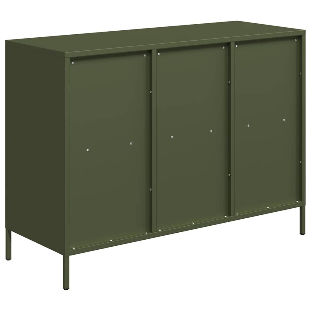 vidaXL Ντουλάπι Λαδί 101,5x39x73,5 εκ. από Χάλυβα Ψυχρής Έλασης
