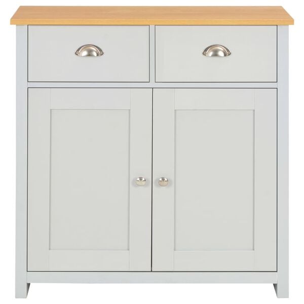 vidaXL Μπουφές Γκρι 79 x 35 x 81 εκ.