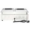 vidaXL Τοστιέρα Διπλή Ραβδωτή Panini 3600 W 57 x 30,5 x 20 εκ.