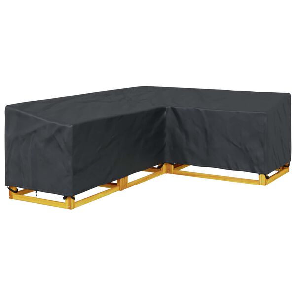 vidaXL &Kappa;ά&lambda;&upsilon;&mu;&mu;&alpha; &epsilon;&pi;ί&pi;&lambda;&omega;&nu; &Mu;&alpha;ύ&rho;&omicron; 260 x 210 x 80 cm Ύ&phi;&alpha;&sigma;&mu;&alpha; Oxford 210D