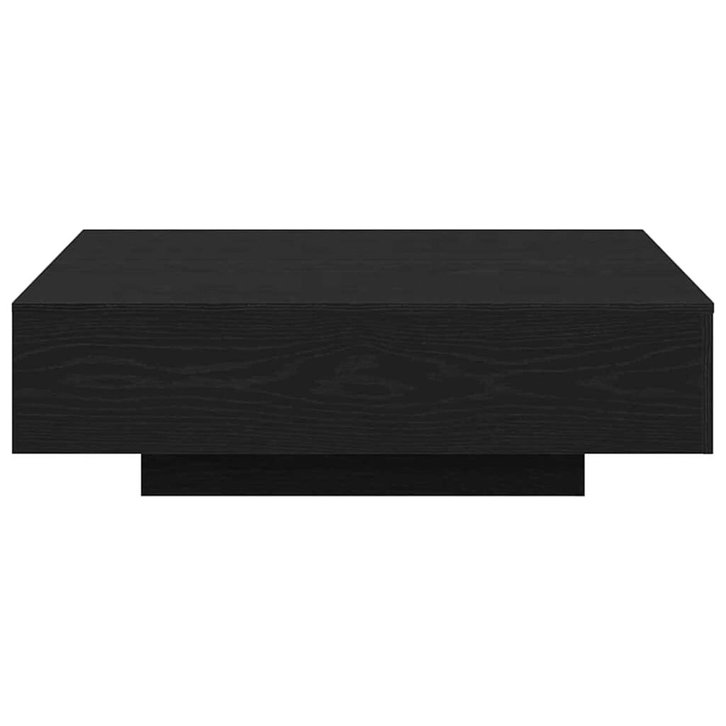 vidaXL Τραπεζάκι σαλονιού Μαύρη δρυς 100 x 100 x 31 cm
