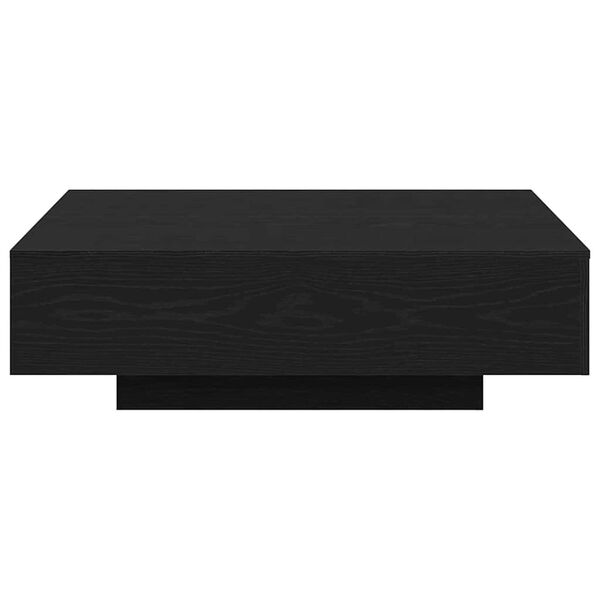 vidaXL Τραπεζάκι σαλονιού Μαύρη δρυς 100 x 100 x 31 cm
