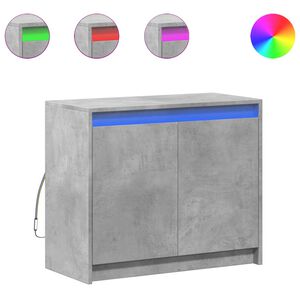 vidaXL &Nu;&tau;&omicron;&upsilon;&lambda;ά&pi;&iota; &mu;&epsilon; &Phi;ώ&tau;&alpha; LED &Gamma;&kappa;&rho;&iota; &Sigma;&kappa;&upsilon;&rho;. 72x34x61 &epsilon;&kappa;. &Epsilon;&pi;&epsilon;&xi;&epsilon;&rho;&gamma;&alpha;&sigma;&mu;έ&nu;&omicron; &Xi;ύ&lambda;&omicron;