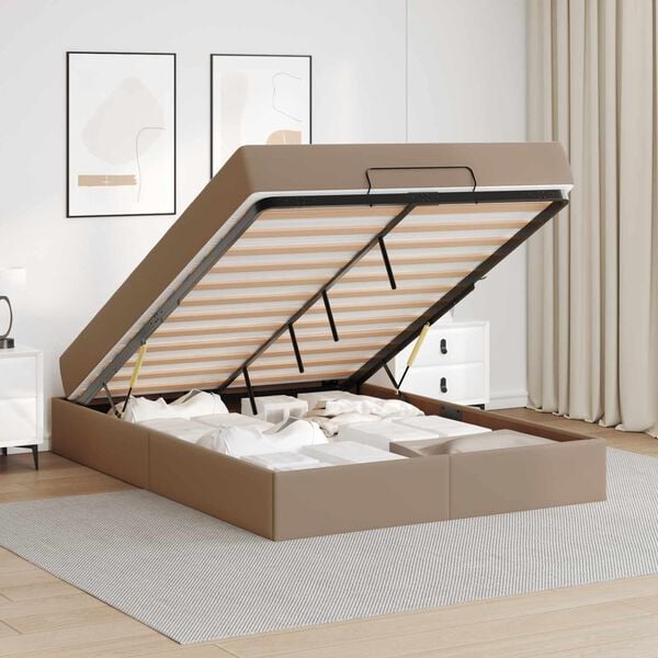 vidaXL &Sigma;&kappa;&epsilon;&lambda;&epsilon;&tau;ό&sigmaf; &kappa;&rho;&epsilon;&beta;&alpha;&tau;&iota;&omicron;ύ &mu;&epsilon; &sigma;&tau;&rho;ώ&mu;&alpha; Ά&lambda;&lambda;&omicron; 2 pcs Ώ&chi;&rho;&alpha; PVC