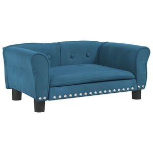 vidaXL &Kappa;&rho;&epsilon;&beta;ά&tau;&iota; &Sigma;&kappa;ύ&lambda;&omicron;&upsilon; &Mu;&pi;&lambda;&epsilon; 70 x 45 x 30 &epsilon;&kappa;. &Beta;&epsilon;&lambda;&omicron;ύ&delta;&iota;&nu;&omicron;
