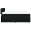 vidaXL &Kappa;&rho;&epsilon;&beta;ά&tau;&iota; Boxspring &mu;&epsilon; &Sigma;&tau;&rho;ώ&mu;&alpha; &Mu;&alpha;ύ&rho;&omicron; 140x190 &epsilon;&kappa;. &Upsilon;&phi;&alpha;&sigma;&mu;ά&tau;&iota;&nu;&omicron;