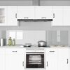 vidaXL Πίσω Πάνελ Κουζίνας 2 pcs Διαφανές 110 x 50 cm σκληρυμένο γυαλί
