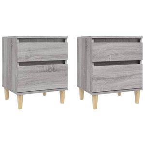 vidaXL &Kappa;&omicron;&mu;&omicron;&delta;ί&nu;&alpha; 2 &Tau;&epsilon;&mu;. &Gamma;&kappa;&rho;&iota; Sonoma 40x35x50 &epsilon;&kappa;.