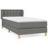 vidaXL &Kappa;&rho;&epsilon;&beta;ά&tau;&iota; Boxspring &mu;&epsilon; &Sigma;&tau;&rho;ώ&mu;&alpha; &Sigma;&kappa;&omicron;ύ&rho;&omicron; &Gamma;&kappa;&rho;&iota; 90x200 &epsilon;&kappa;. &Upsilon;&phi;&alpha;&sigma;&mu;ά&tau;&iota;&nu;&omicron;