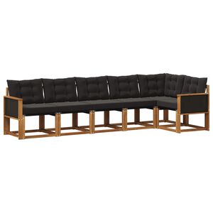 vidaXL &Sigma;&epsilon;&iota;&rho;ά &Kappa;&alpha;&nu;&alpha;&pi;έ &Epsilon;&xi;&omega;&tau;&epsilon;&rho;&iota;&kappa;&omicron;ύ &mu;&epsilon; &mu;&alpha;&xi;&iota;&lambda;ά&rho;&iota; 6 pcs &Phi;&upsilon;&sigma;&iota;&kappa;ό &kappa;&alpha;&iota; &Mu;&alpha;ύ&rho;&omicron;