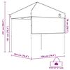 vidaXL Σκηνή Canopy Pop-up Πράσινο 200 x 200 cm ύφασμα
