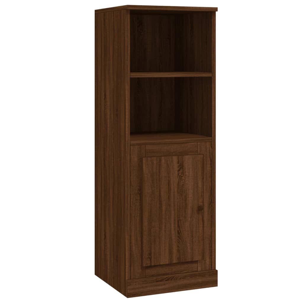 vidaXL Ντουλάπι Καφέ δρυς 36x35,5x103,5 εκ. από Επεξεργασμένο Ξύλο