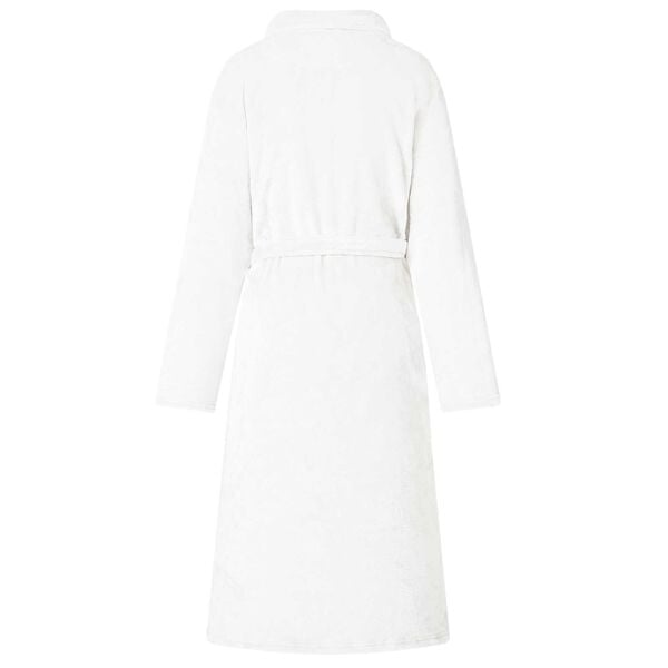 vidaXL Ρόμπα χωρίς Κουκούλα Λευκό s Φανέλα