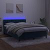 vidaXL &Kappa;&rho;&epsilon;&beta;ά&tau;&iota; Boxspring &mu;&epsilon; &Sigma;&tau;&rho;ώ&mu;&alpha; & LED &Sigma;&kappa;. &Mu;&pi;&lambda;&epsilon; 140x200&epsilon;&kappa;. &Beta;&epsilon;&lambda;&omicron;ύ&delta;&iota;&nu;&omicron;