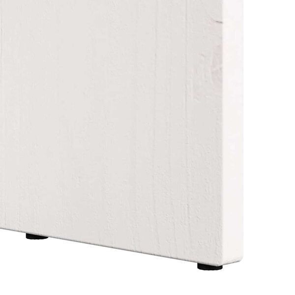 vidaXL Τραπεζάκι σαλονιού Λευκό 50 x 50 x 35 cm Μασίφ ξύλο πεύκου