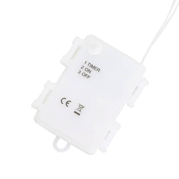 vidaXL Χριστουγεννιάτικα φώτα Santa Silhouette 2 τεμάχια 35 LED