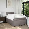 vidaXL &Kappa;&rho;&epsilon;&beta;ά&tau;&iota; Boxspring &mu;&epsilon; &Sigma;&tau;&rho;ώ&mu;&alpha; Taupe 120x200 &epsilon;&kappa;. &Upsilon;&phi;&alpha;&sigma;&mu;ά&tau;&iota;&nu;&omicron;