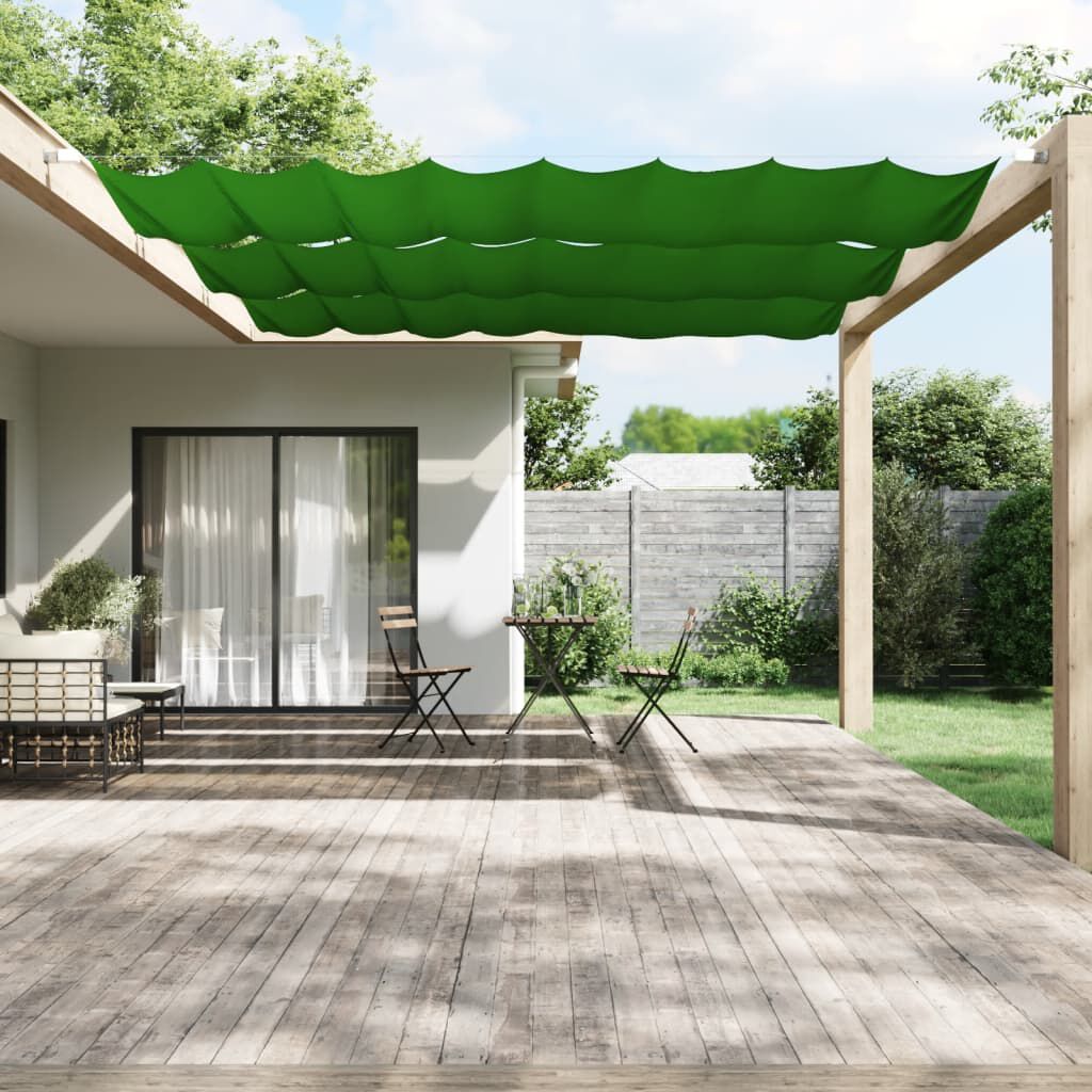 vidaXL Τέντα Κάθετη Ανοιχτό Πράσινο 180 x 600 εκ. από Ύφασμα Oxford