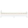 vidaXL Πλαίσιο Κρεβατιού Λευκό 100 x 200 εκ. Επεξεργ. Ξύλο