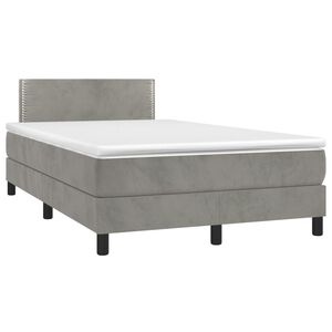 vidaXL &Kappa;&rho;&epsilon;&beta;ά&tau;&iota; Boxspring &mu;&epsilon; &Sigma;&tau;&rho;ώ&mu;&alpha; &Alpha;&nu;&omicron;&iota;&chi;&tau;ό &Gamma;&kappa;&rho;&iota; 120x190 &epsilon;&kappa;. &Beta;&epsilon;&lambda;&omicron;ύ&delta;&iota;&nu;&omicron;