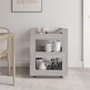 vidaXL Τρόλεϊ Κουζίνας Sonoma Γκρι 60x45x80 εκ. από Επεξεργασμένο Ξύλο