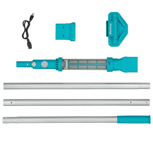 Best Way Bestway AquaSurge επαναφορτιζόμενη σκούπα πισίνας - πλαστική και αλουμινένια