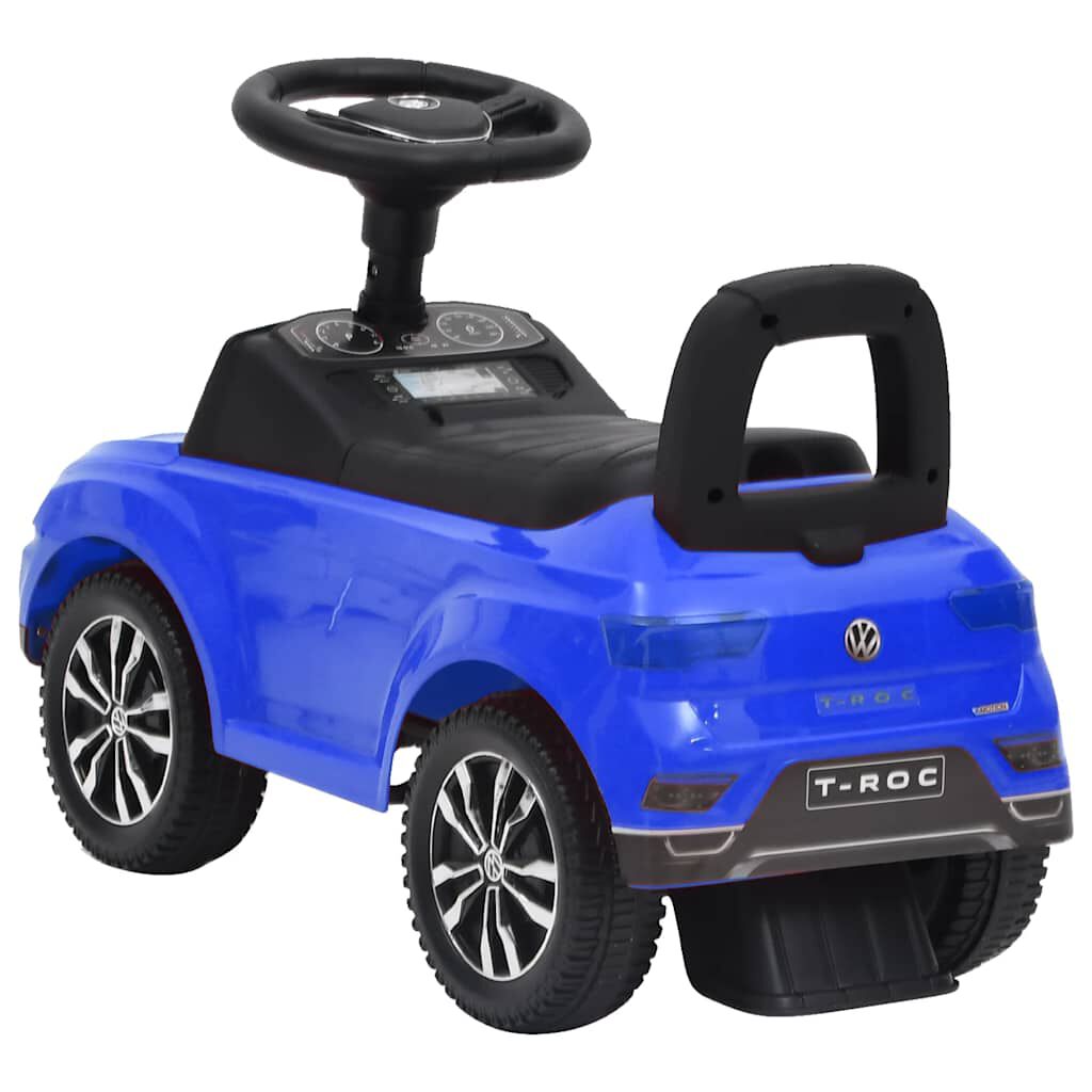 vidaXL Παιδικό Αυτοκίνητο Περπατούρα Volkswagen T-Roc Μπλε