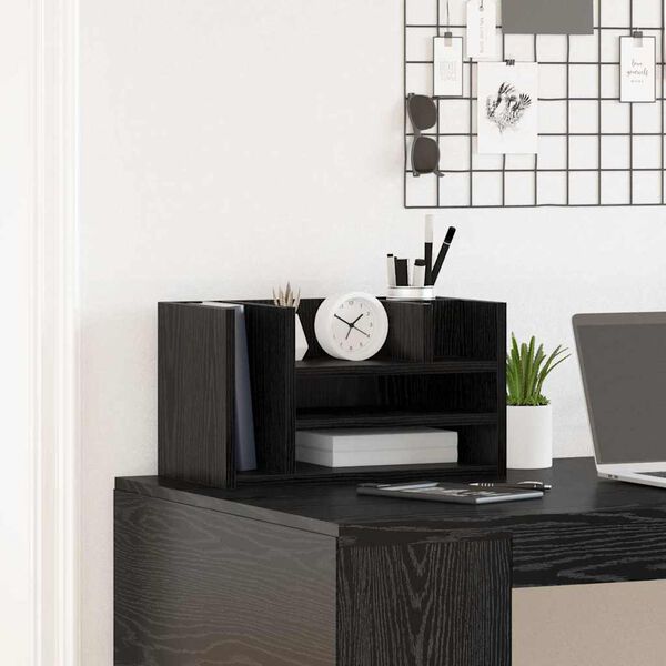 vidaXL Οργανωτής Γραφείου Παλιό Ξύλο 44.5 x 24 x 25 εκ