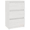 vidaXL &Kappa;&omicron;&mu;&omicron;&delta;ί&nu;&omicron; &Lambda;&epsilon;&upsilon;&kappa;ό 40 x 29,5 x 64 &epsilon;&kappa;. &alpha;&pi;ό &Mu;&alpha;&sigma;ί&phi; &Xi;ύ&lambda;&omicron; &Pi;&epsilon;ύ&kappa;&omicron;&upsilon;