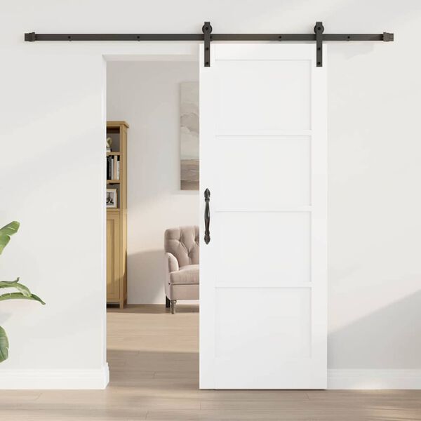 vidaXL &Sigma;&upsilon;&rho;ό&mu;&epsilon;&nu;&eta; &Pi;ό&rho;&tau;&alpha; &Lambda;&epsilon;&upsilon;&kappa;ό 73,5 x 198,5 &epsilon;&kappa;. &Sigma;&tau;&epsilon;&rho;&epsilon;ά &xi;&upsilon;&lambda;&epsilon;ί&alpha; &pi;&epsilon;ύ&kappa;&omicron;&upsilon;