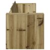 vidaXL Καναπές Κήπου Πράσινο 185.5 x 60 x 62 εκ.