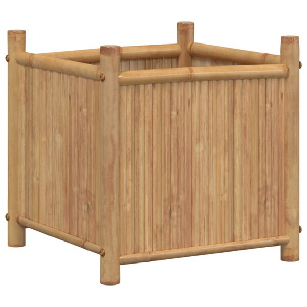 vidaXL Ζαρντινιέρα 40 x 40 x 40 εκ. από Μπαμπού