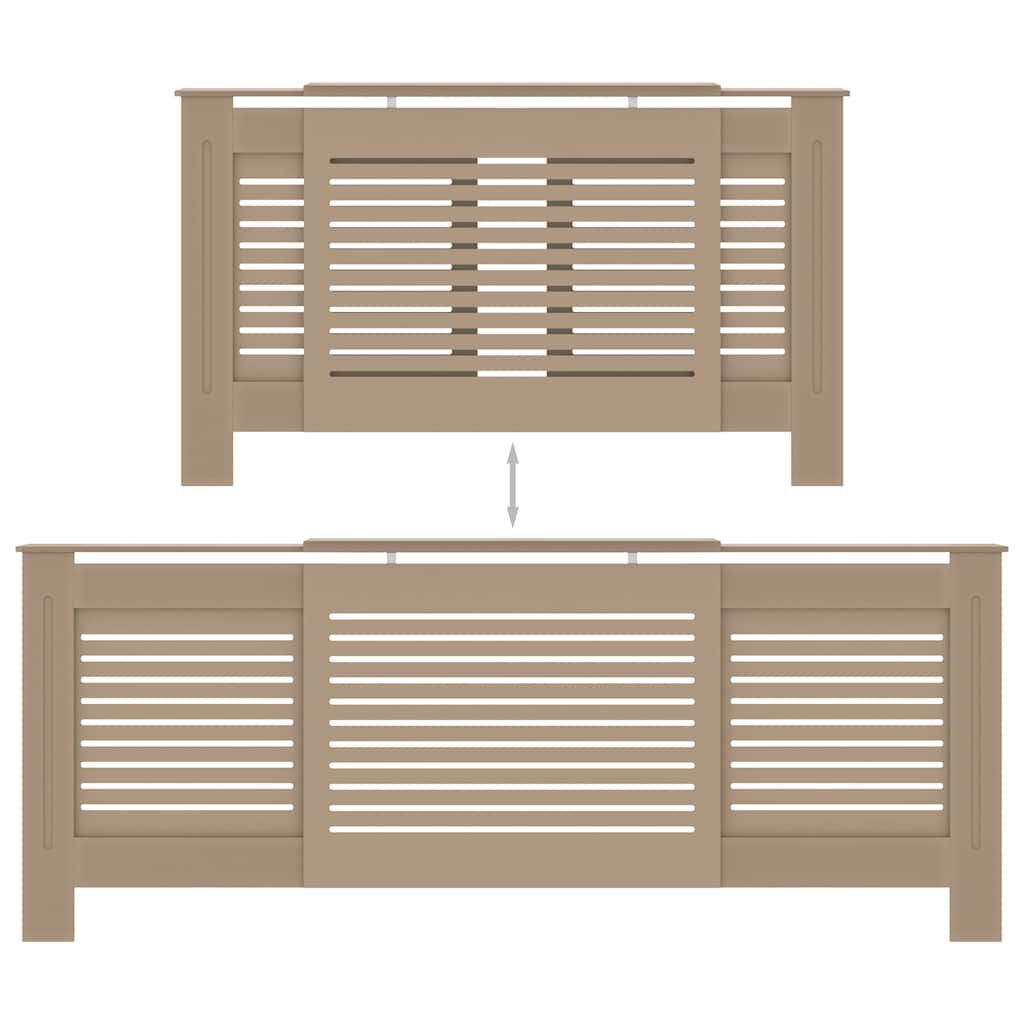 vidaXL Κάλυμμα Καλοριφέρ 205 εκ. από MDF