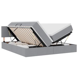 vidaXL &Kappa;&rho;&epsilon;&beta;ά&tau;&iota; &Alpha;&pi;&omicron;&theta;ή&kappa;&eta;&sigmaf; &Alpha;&nu;&omicron;&iota;&chi;&tau;ό &gamma;&kappa;&rho;&iota; 180 x 200 cm &Tau;&epsilon;&chi;&nu;&eta;&tau;ό &Delta;έ&rho;&mu;&alpha;