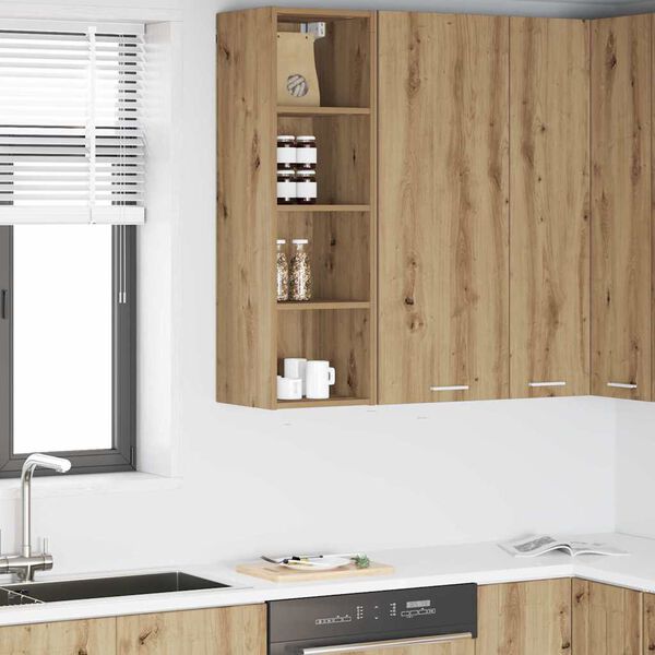 vidaXL &Kappa;&rho;&epsilon;&mu;&alpha;&sigma;&tau;ό &nu;&tau;&omicron;&upsilon;&lambda;ά&pi;&iota; &mu;&epsilon; &alpha;&pi;&omicron;&theta;ή&kappa;&epsilon;&upsilon;&sigma;&eta; Artisan Oak 30 x 29,5 x 100 &epsilon;&kappa;.