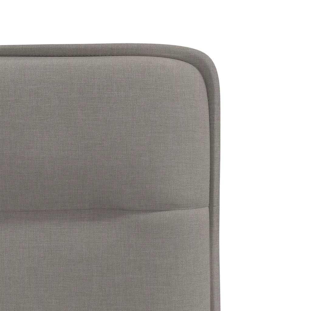 vidaXL Πολυθρόνες Τραπεζαρίας 2 τεμ. Taupe Υφασμάτινες