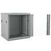 vidaXL Ντουλάπα δικτύου με αποθήκευση Γκρι 53 x 60 x 60 εκ Ατσάλι