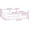 vidaXL &Kappa;&rho;&epsilon;&beta;ά&tau;&iota; Boxspring &mu;&epsilon; &Sigma;&tau;&rho;ώ&mu;&alpha; &Rho;&omicron;&zeta; 180x210 &epsilon;&kappa;. &Beta;&epsilon;&lambda;&omicron;ύ&delta;&iota;&nu;&omicron;