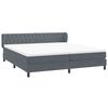 vidaXL Box Spring &Kappa;&rho;&epsilon;&beta;ά&tau;&iota; &mu;&epsilon; &sigma;&tau;&rho;ώ&mu;&alpha;&tau;&alpha; &Sigma;&kappa;&omicron;ύ&rho;&omicron; &gamma;&kappa;&rho;&iota; 180x220 cm &Beta;&epsilon;&lambda;&omicron;ύ&delta;&iota;&nu;&omicron;