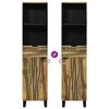 vidaXL Σετ Επίπλων Μπάνιου με συρτάρι 3 pcs Καφέ 38 x 33 x 160 εκ.