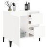 vidaXL Ντουλάπι Μπάνιου Λευκό 65 x 33 x 60 εκ. από Επεξεργασμένο Ξύλο