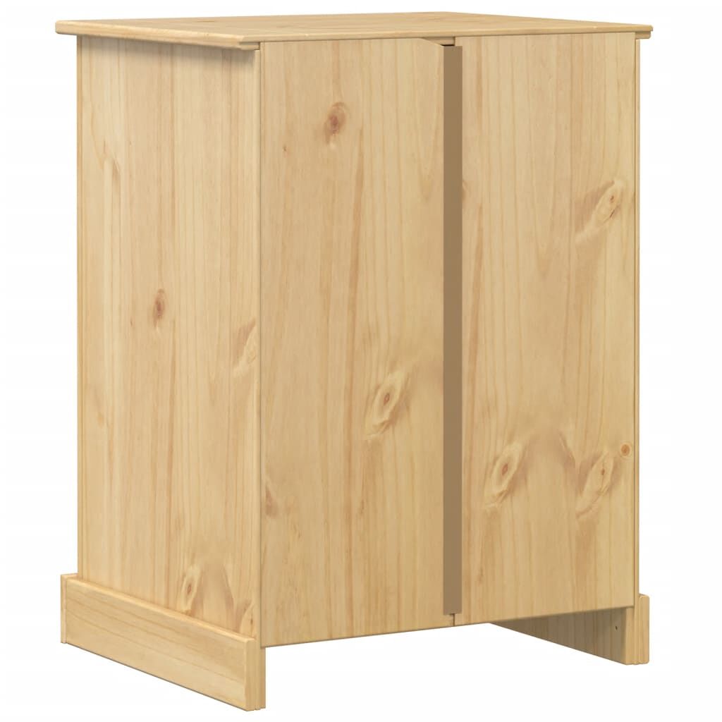 vidaXL Έπιπλο HiFi Corona 60x50x82 εκ. από Μασίφ Ξύλο Πεύκου
